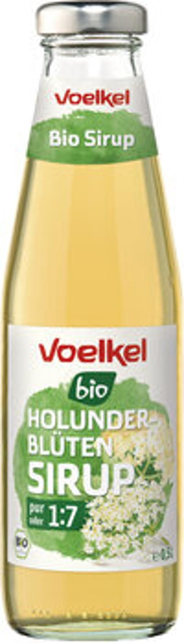 Produktfoto zu Voelkel Holunderblüten Sirup 0,5L