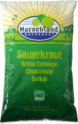 Produktfoto zu Marschland Sauerkraut 520g