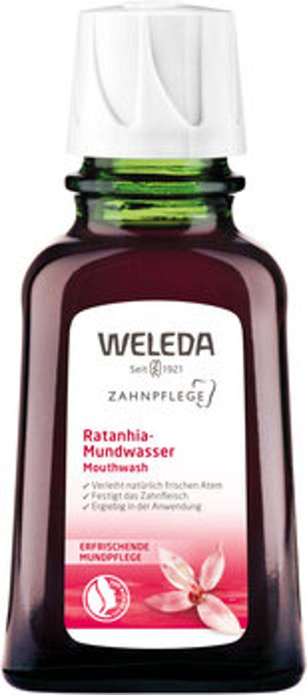 Produktfoto zu Weleda Ratanhia-Mundwasser 50ml