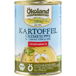 Produktfoto zu Ökoland Kartoffel-Creme-Suppe 400g