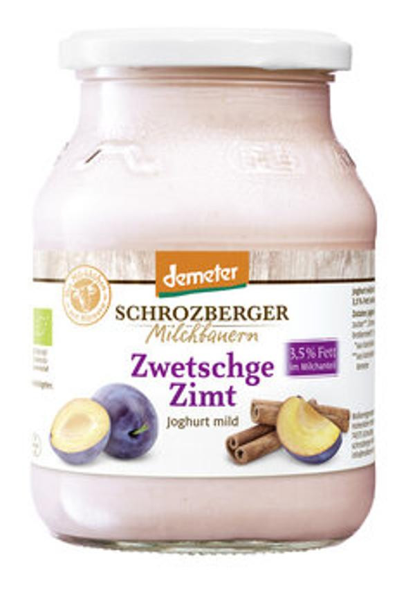 Produktfoto zu Schrozberger Joghurt Zwetschge-Zimt 500g