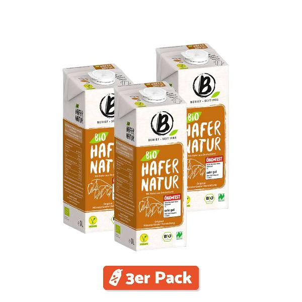 Produktfoto zu 3er Pack Berief Haferdrink nat