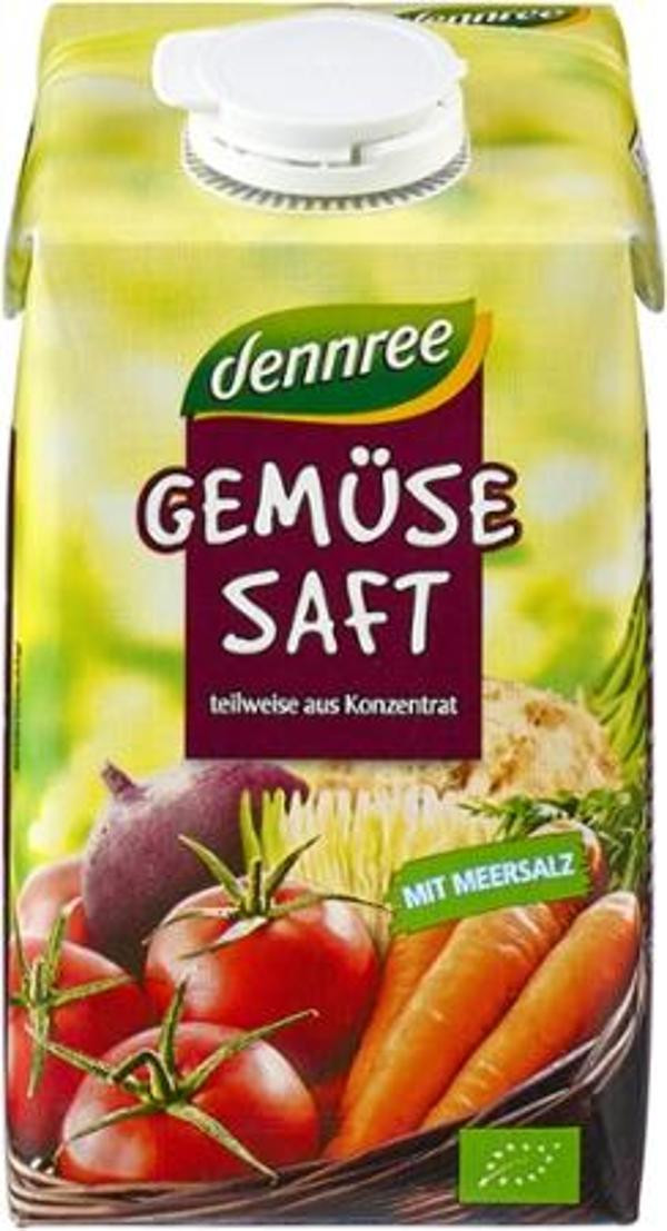 Produktfoto zu dennree Gemüsesaft 0,5L