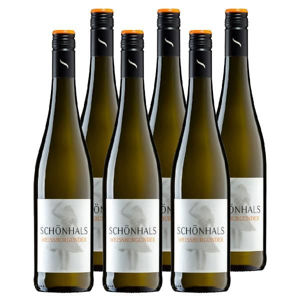 Produktfoto zu Kiste Weißburgunder Schönhals 6x0,75L