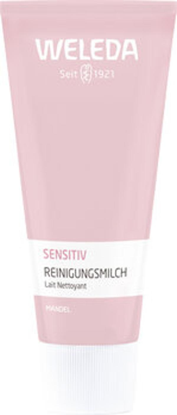 Produktfoto zu Weleda Sensitiv Reinigungsmilch Mandel 75ml