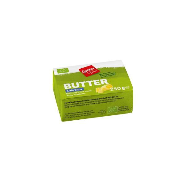 Produktfoto zu green Süßrahmbutter 250g