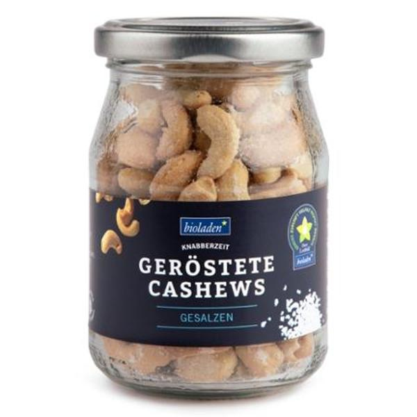 Produktfoto zu Bioladen* geröstete Cashews gesalzen 140g