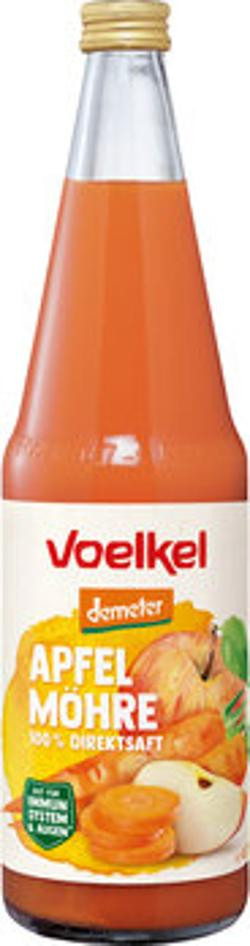 Produktfoto zu Voelkel Apfel-Möhrensaft 0,7L