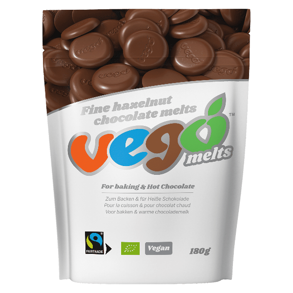 Produktfoto zu vego Fine Hazelnut Chocolate Melts 180g