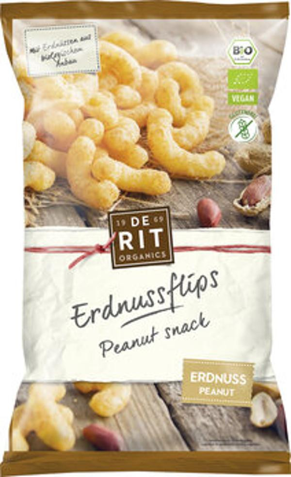 Produktfoto zu Mais-Erdnuss-Flips deRit 125g