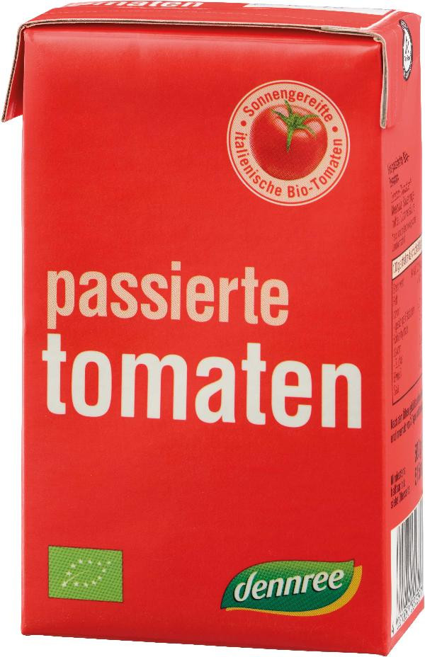 Produktfoto zu dennree Passierte Tomaten 500g