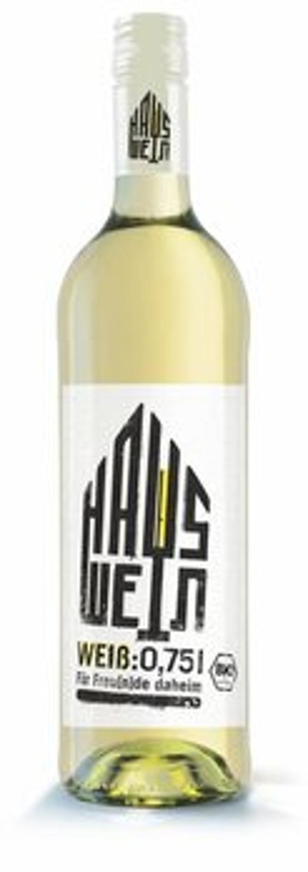 Produktfoto zu Hauswein weiß 0,75l