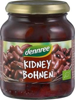 Produktfoto zu dennree Kidneybohnen 360g