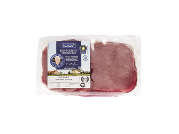 Produktfoto zu Bioladen* Rinderfilet 2 Stück ca. 300g