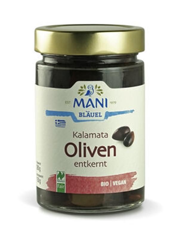 Produktfoto zu Mani Kalamata Oliven entkernt 175g