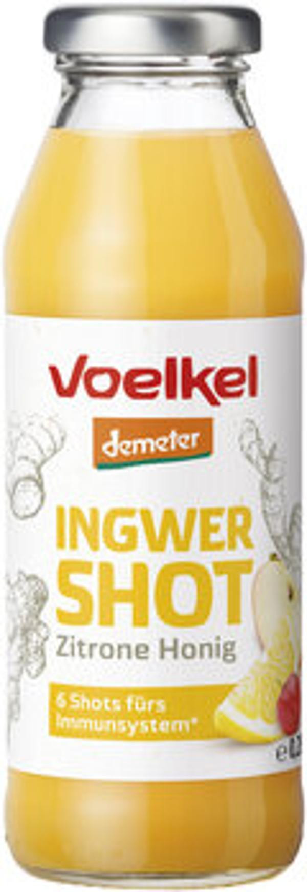 Produktfoto zu Voelkel Shot Ingwer & Zitrone-Honig 0,28L