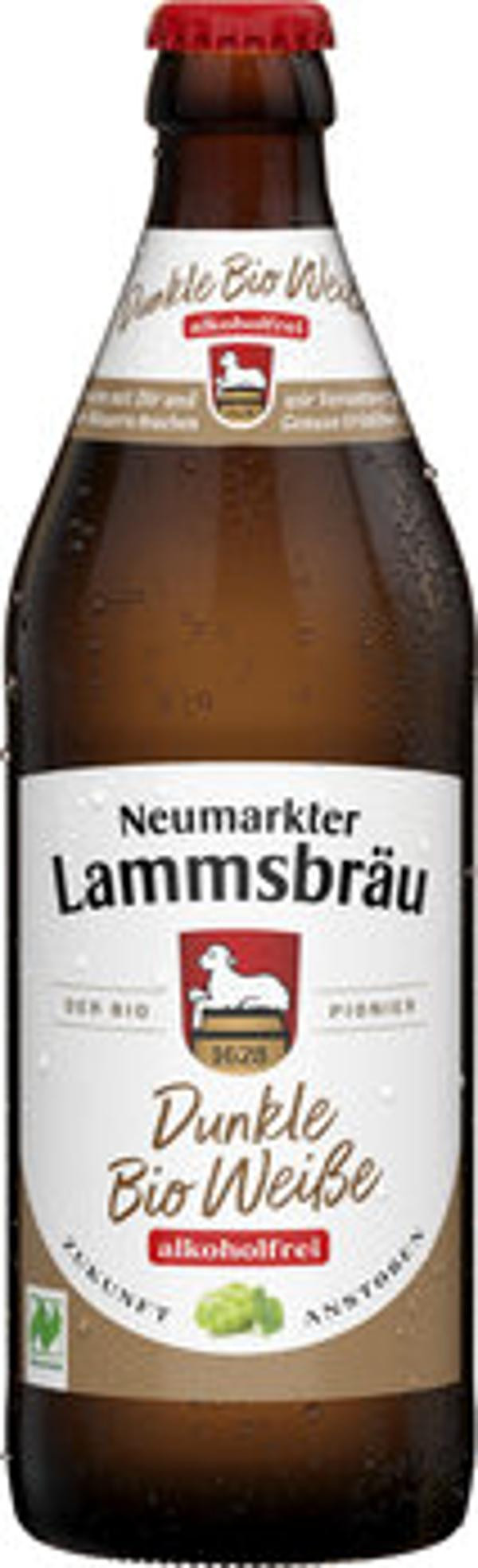 Produktfoto zu Lammsbräu Dunkle Weiße alkoholfrei 0,5L