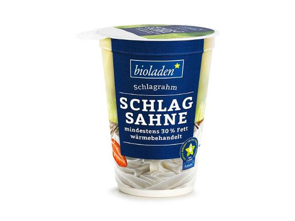 Produktfoto zu Bioladen Schlagsahne 200g