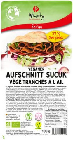 Produktfoto zu Wheaty Veganer Aufschnitt Sucuk 100g