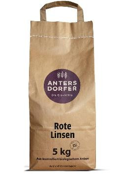 Produktfoto zu Antersdorfer Mühle Rote Linsen 5kg