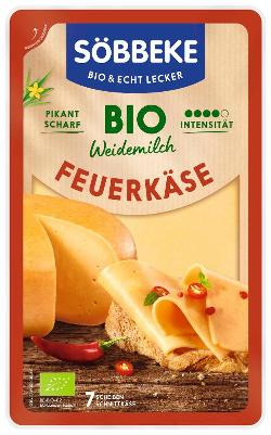 Produktfoto zu Söbbeke Weidemilch Feuerkäse Scheiben 125g