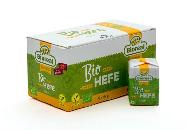 Produktfoto zu Bioreal Frische Hefe 42g