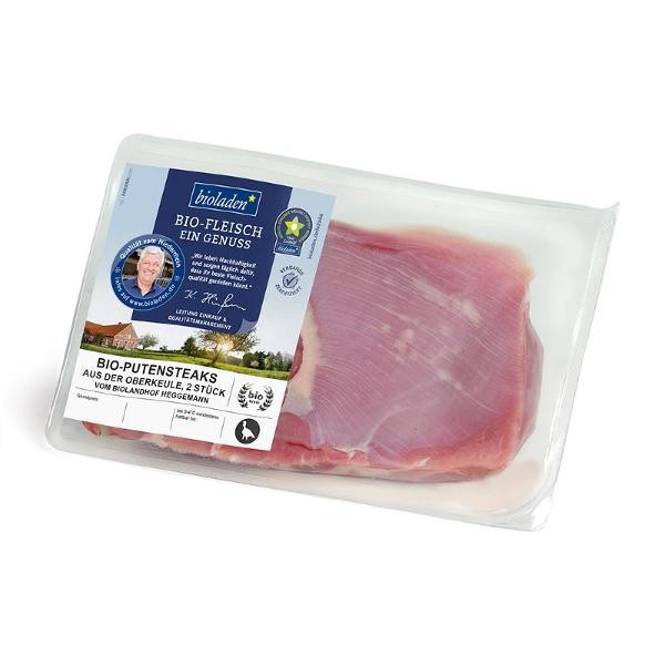 Produktfoto zu Bioladen* Putensteaks Obekeule  2Stück ca. 300g