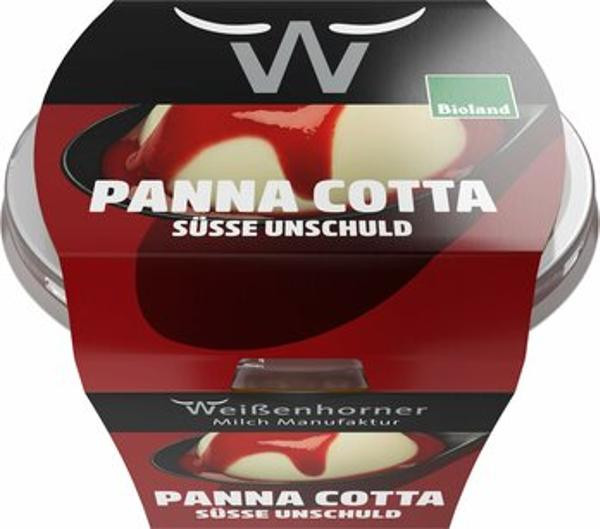 Produktfoto zu Weißenhorner Panna Cotta Himbeere 130g