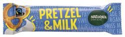 Produktfoto zu Naturata Pretzel Milk Schokoriegel 33g