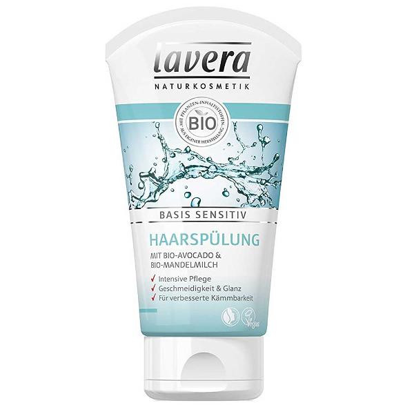 Produktfoto zu Lavera Basis sensitiv Feuchtigkeit & Pflege Spülung 200ml