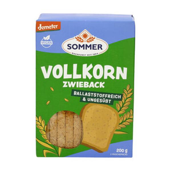 Produktfoto zu Vollkorn Zwieback 200g