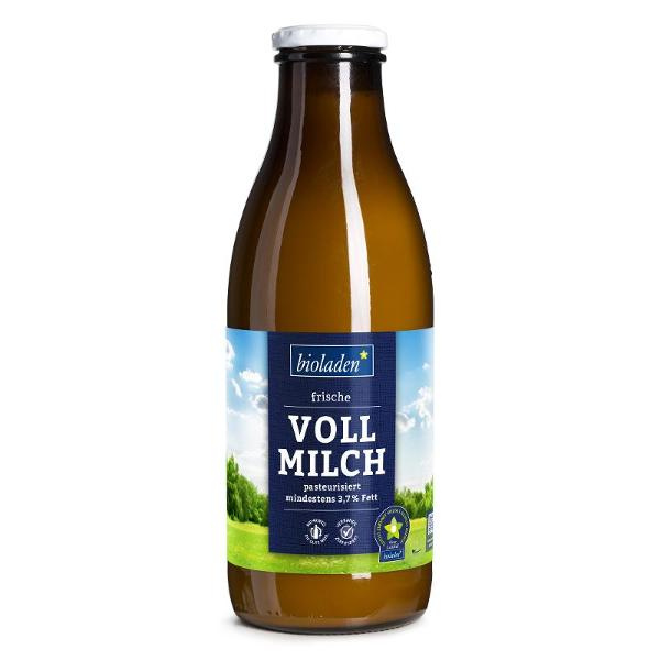 Produktfoto zu Milch Flasche 1l 3,7%