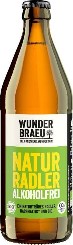 Produktfoto zu Wunderbräu Radler alkoholfrei 0,5L