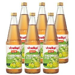 Produktfoto zu Kiste Voelkel Chardonnay Traubensaft 6x0,7L