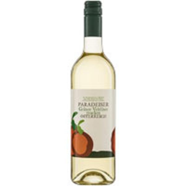 Produktfoto zu Paradeiser Grüner Veltliner 0,75l