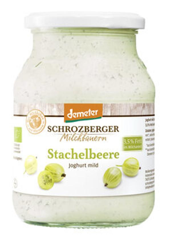 Produktfoto zu Schrozberger Joghurt Stachelbeere 3,5% 500g