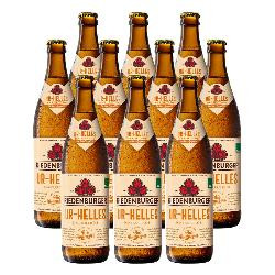 Produktfoto zu Kiste Riedenburger Ur Helles 10*0,5L