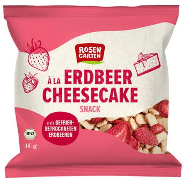 Produktfoto zu Rosengarten Erdbeer Cheesecake Snack 40g