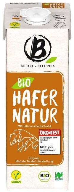 Produktfoto zu Berief Haferdrink Natural 1l