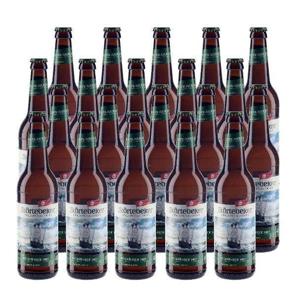 Produktfoto zu Kiste Störtebeker Keller-Bier 1402 20x0,5L