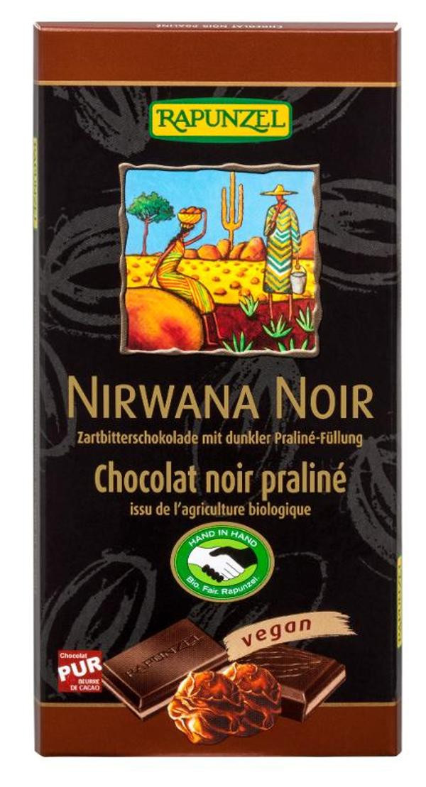 Produktfoto zu Rapunzel Schokolade Nirwana Noir 100g