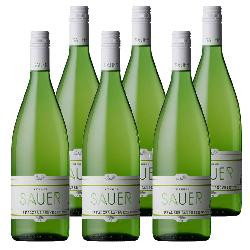 Produktfoto zu Kiste Sauer Pfälzer Landwein 6 x1l