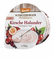 demeter Fruchtjoghurt mild Kirsche-Holunder