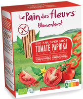 Bio Knusperbrot Tomate und Paprika