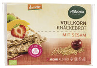 Vollkorn-Knäckebrot mit Sesam